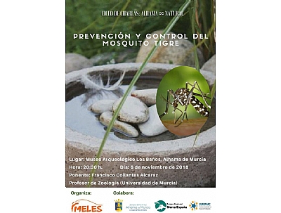 Ciclo Alhama&Natural: Prevención y control del mosquito tigre Ciclo Alhama&Natural: Prevención y control del mosquito tigre