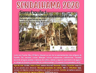 SENDALHAMA 2020: Sierra Espuña 1: Abuznel SENDALHAMA 2020: Sierra Espuña 1: Abuznel