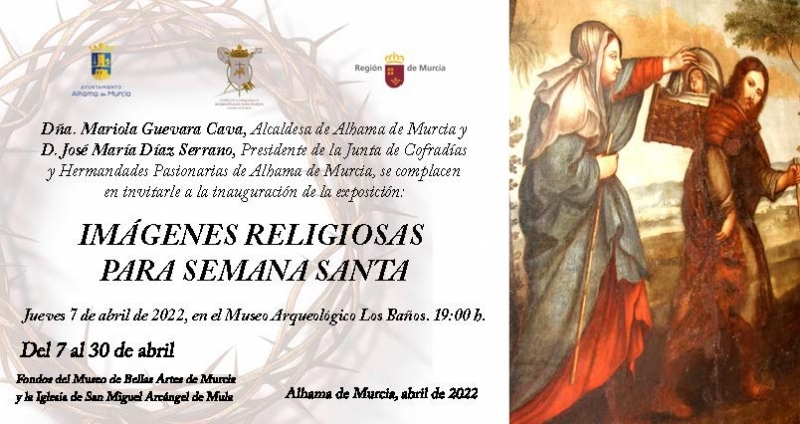 PAINTING AND SCULPTURE EXHIBITION: Religious Images for Holy Week