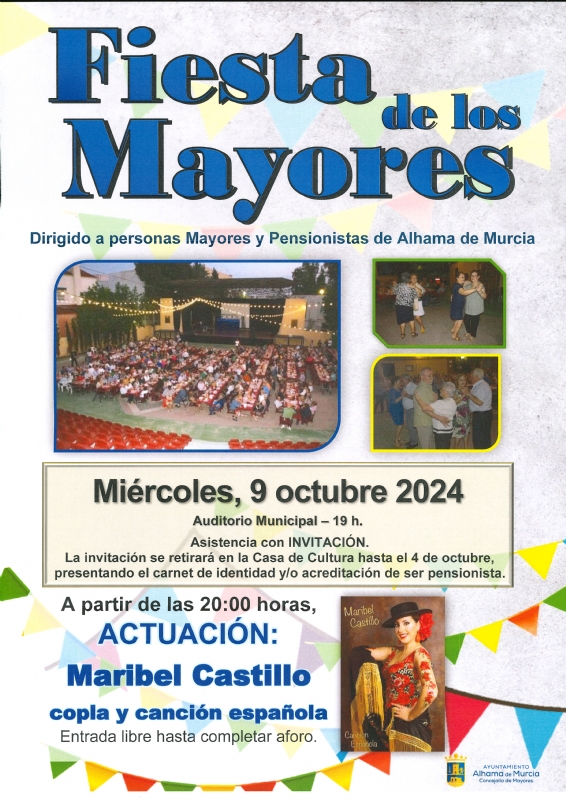 FERIA 2024: Fiesta de CONVIVENCIA PARA MAYORES