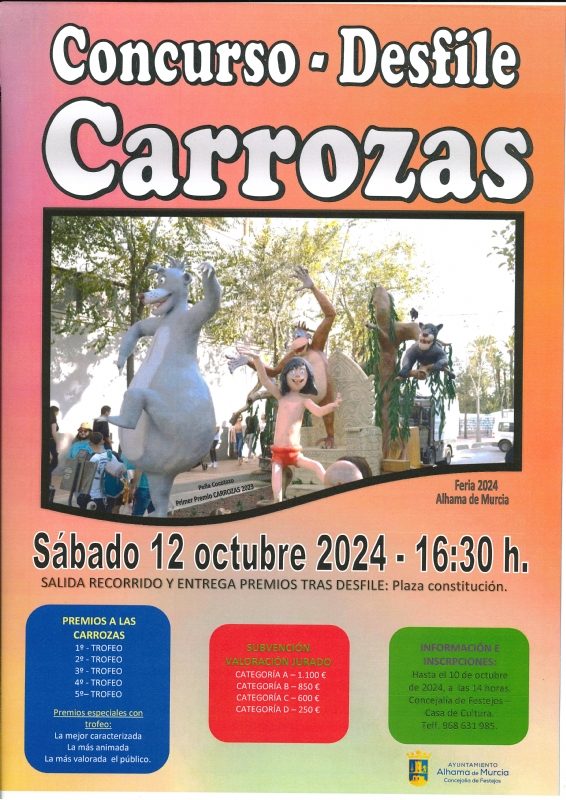 FERIA 2024: DESFILE DE CARROZAS