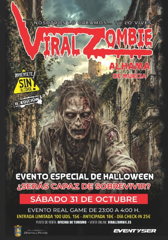 EVENTO ESPECIAL DE HALLOWEEN: VIRAL ZOMBIE II EDITION - 1