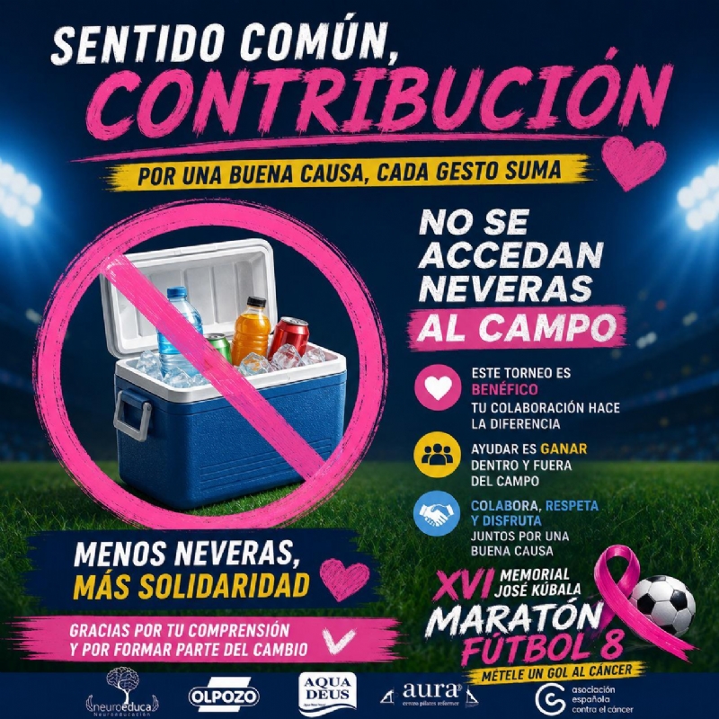XVII MARATÓN FÚTBOL 8 Y XV MEMORIAL JOSÉ KUBALA: Métele un gol al cáncer. - 2