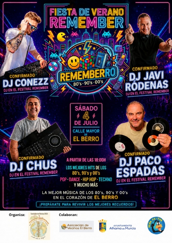 FIESTA DE VERANO REMEMBER: REMEMBERRO - 1