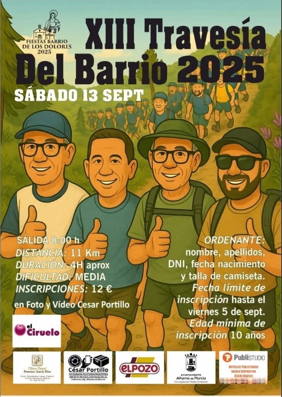 FIESTA DEL BARRIO: XIII Tradicional Travesía por la Muela