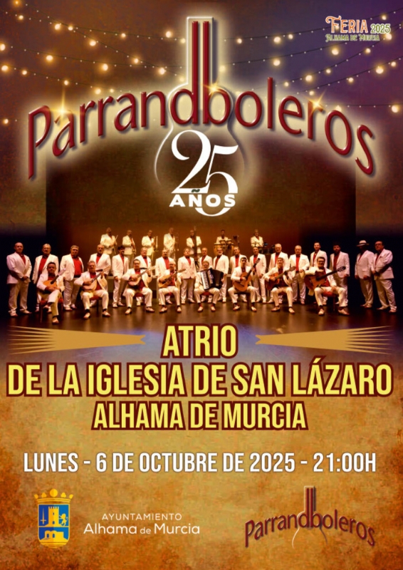 FERIA 2025: Concierto del grupo PARRANDBOLEROS