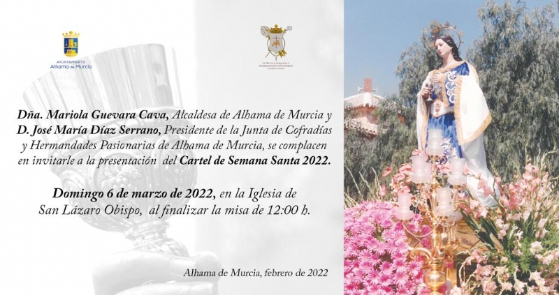 PRESENTACIÓN DEL CARTEL DE SEMANA SANTA