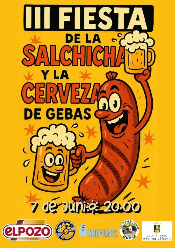 III FIESTA DE LA SALCHICHA Y LA CERVEZA EN GEBAS
