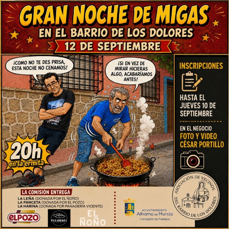 FIESTAS DE LOS DOLORES: GRAN NOCHE DE MIGAS - 1