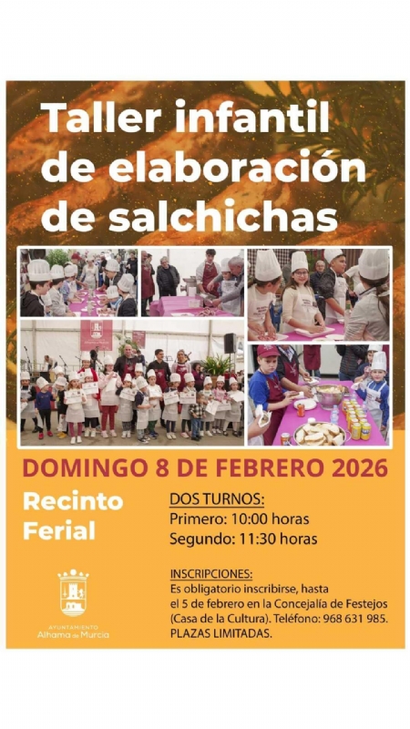 XVI FIESTA DE LA MATANZA 2026: Taller Infantil de Elaboración de Salchichas - 1