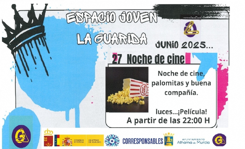ESPACIO JOVEN LA GUARIDA: Noche de cine.