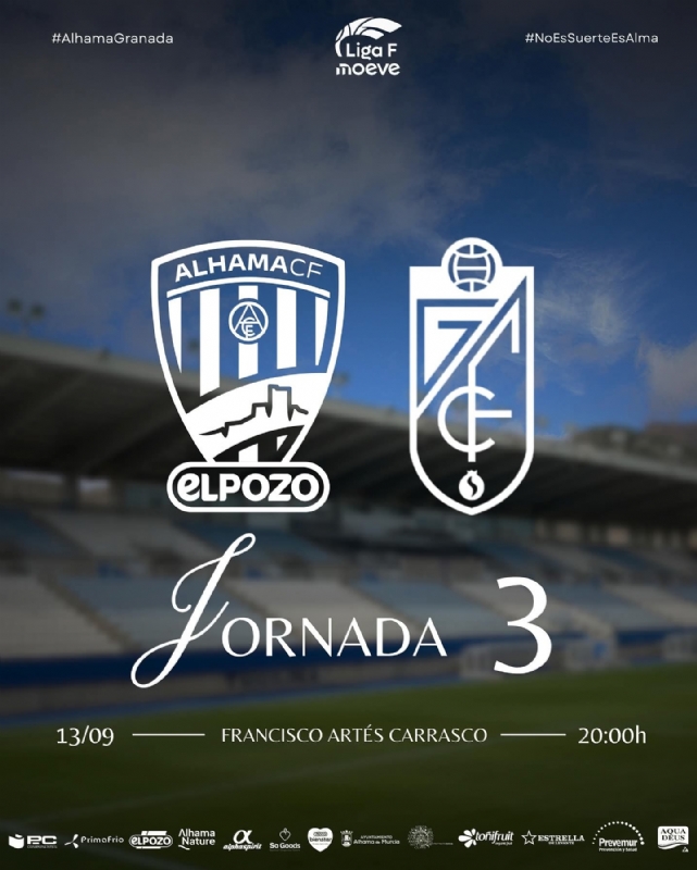 LIGA FÚTBOL PREFERENTE: ALHAMA CF El Pozo - GRANADA CF Femenino