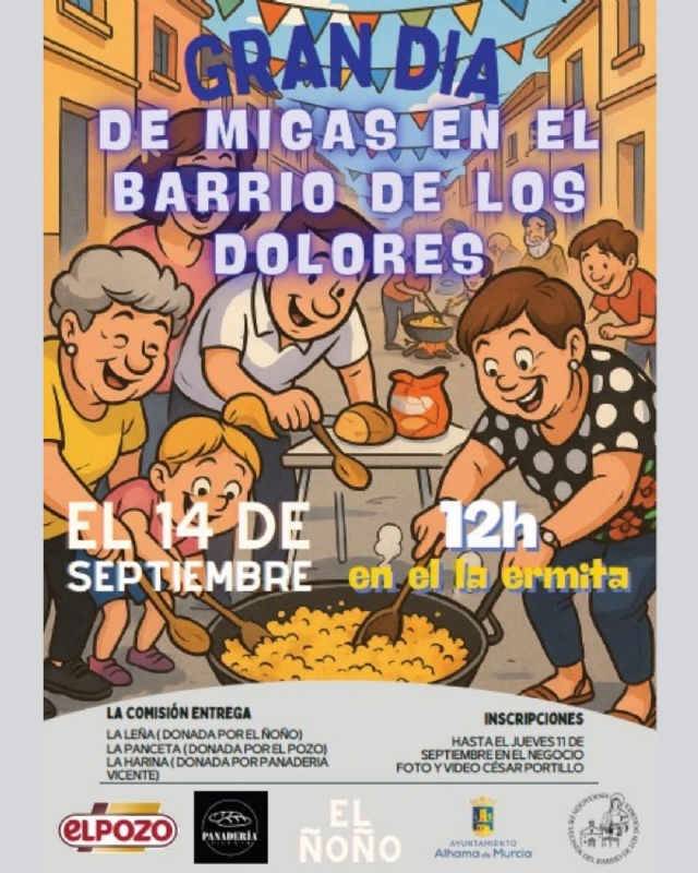 FIESTAS DEL BARRIO: GRAN DÍA DE MIGAS