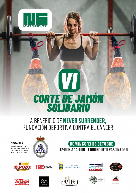 FERIA 2024: VI CORTE SOLIDARIO DE JAMÓN