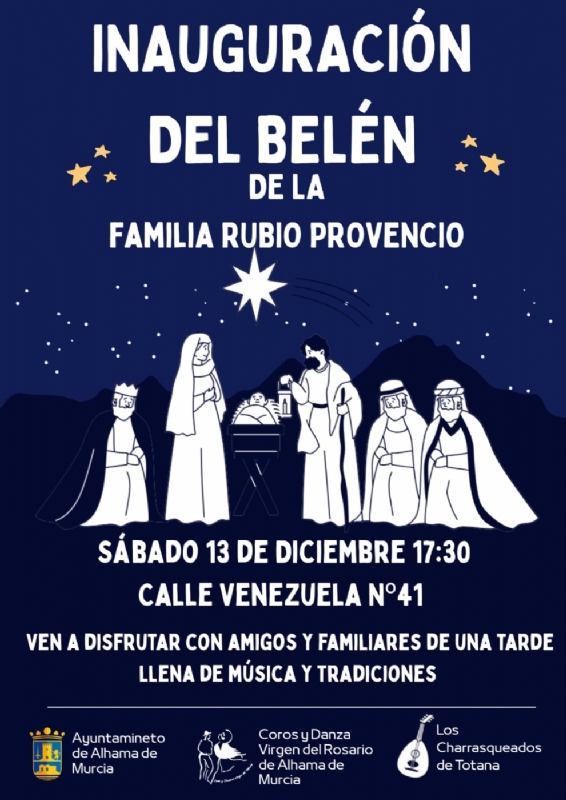 NAVIDAD 2025: Inauguración del Belén de la familia Rubio Provencio - 1