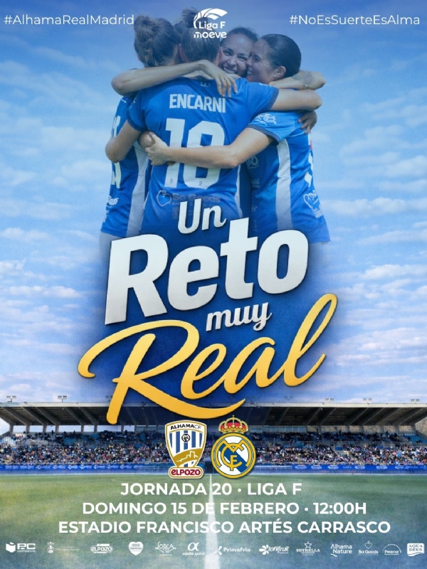 FÚTBOL PRIMERA DIVISIÓN FEMENINA: Alhama CF ElPozo - Real Madrid CF Femenino - 1