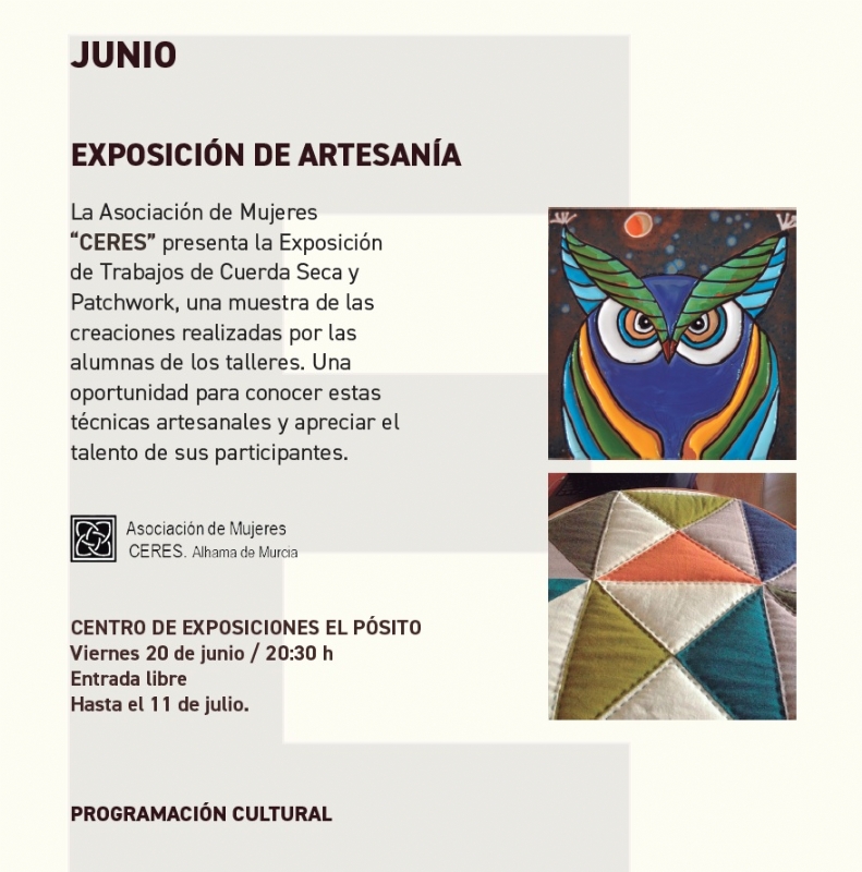 EXPOSICIÓN DE ARTESANÍA 