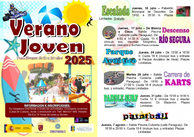 VERANO JOVEN 2025: WATER PARK