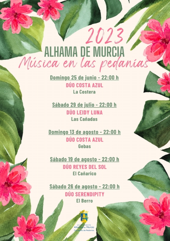 MÚSICA EN LAS PEDANÍAS