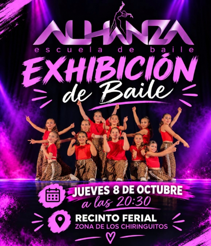 FERIA 2026: EXHIBICIÓN DE BAILE DE LA ESCUELA DE BAILE ALHANZA