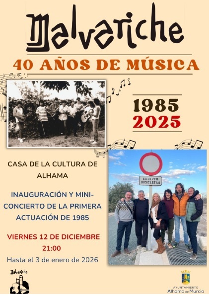 EXPOSICIÓN “MALVARICHE, 40 AÑOS DE MÚSICA (1985-2025)
