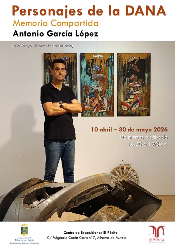 EXPOSICIÓN “PERSONAJES DE LA DANA. MEMORIA COMPARTIDA”.