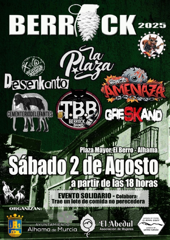 FESTIVAL SOLIDARIO BERROCK 2025
