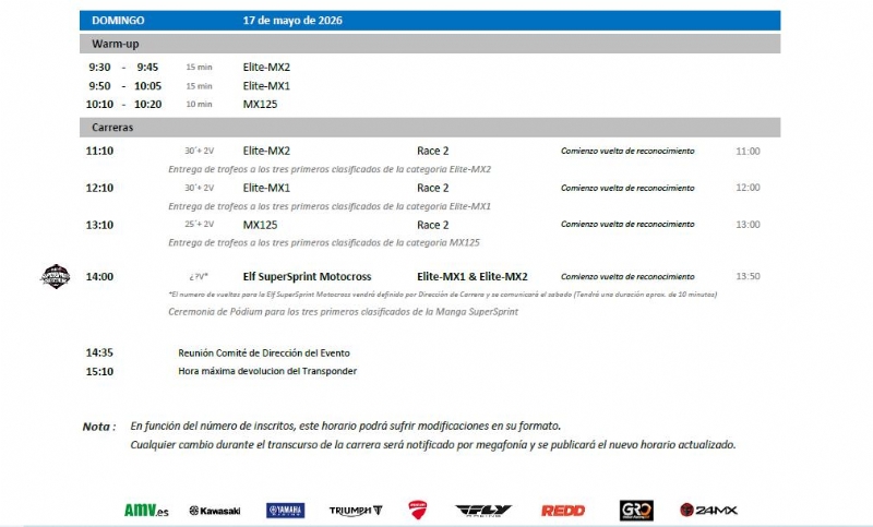CAMPEONATO DE ESPAÑA DE MOTOCROSS