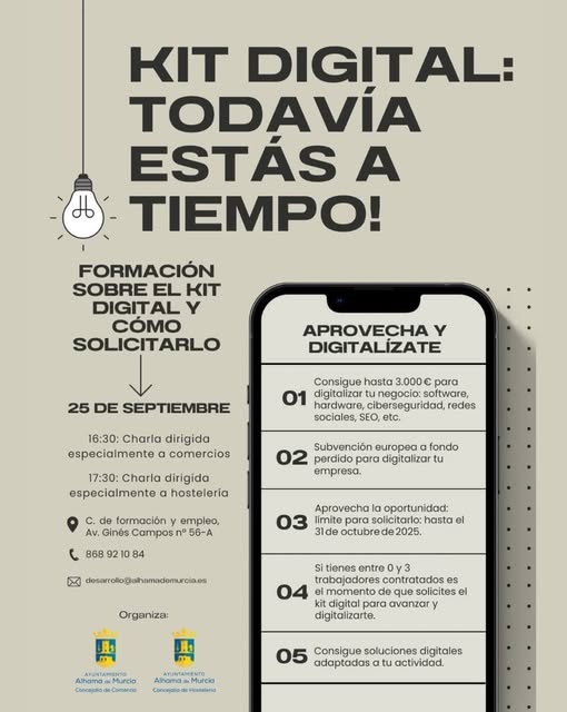 CHARLA INFORMATIVA SOBRE EL KIT DIGITAL