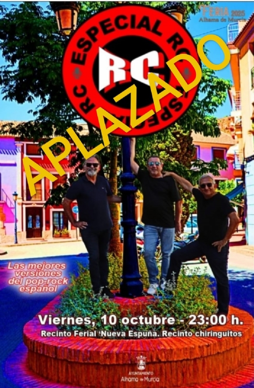 APLAZADO--> FERIA 2025: Actuación musical del grupo 