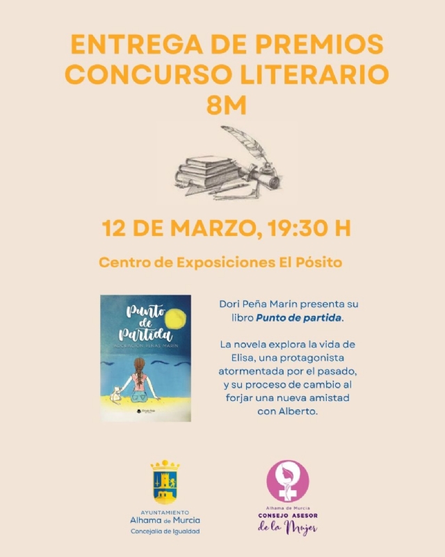8M INTERNATIONAL WOMEN´S DAY: AWARD CEREMONY FOR THE LITERARY COMPETITION 