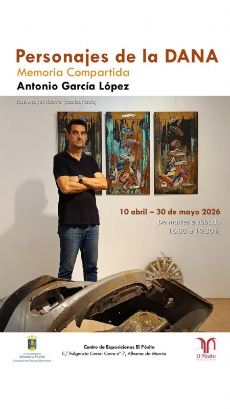 EXPOSICIÓN “PERSONAJES DE LA DANA. MEMORIA COMPARTIDA”.