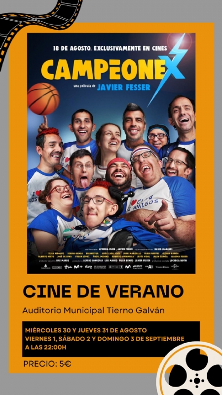 CINE DE VERANO: CAMPEONEX