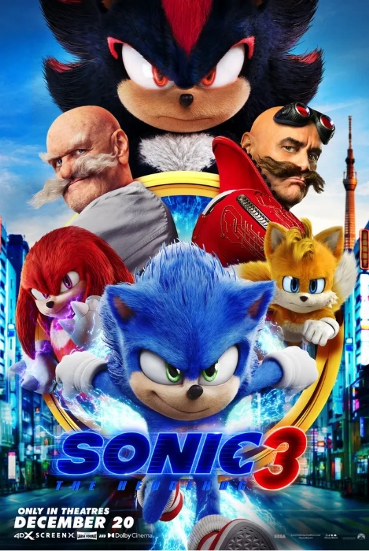 CINE: “SONIC 3: LA PELÍCULA” - 1