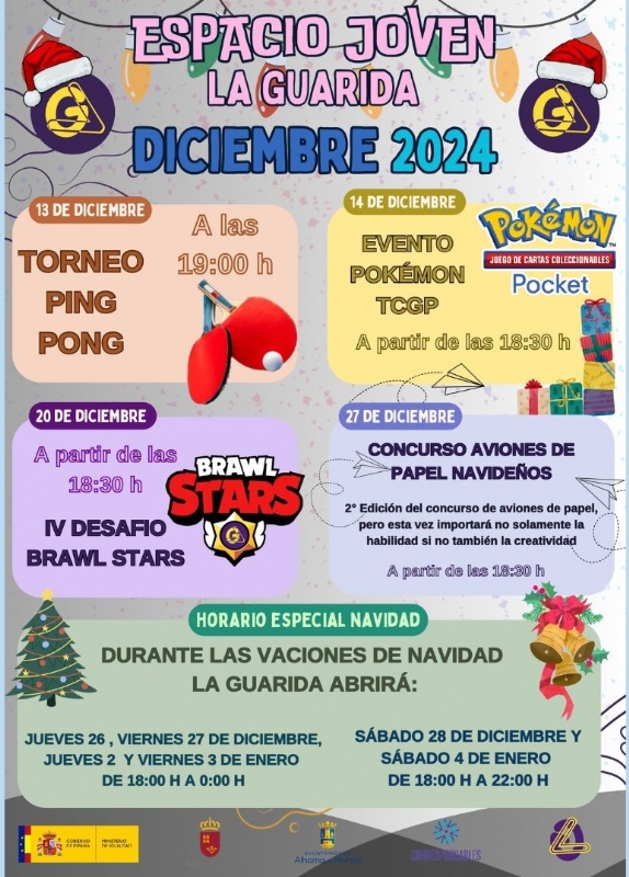 NAVIDAD 2024 EN ESPACIO JOVEN LA GUARIDA: TORNEO PING PONG - 1