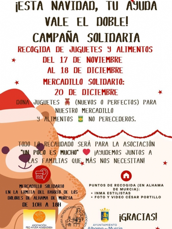 NAVIDAD 2025: MERCADILLO SOLIDARIO EN EL BARRIO DE LOS DOLORES - 1