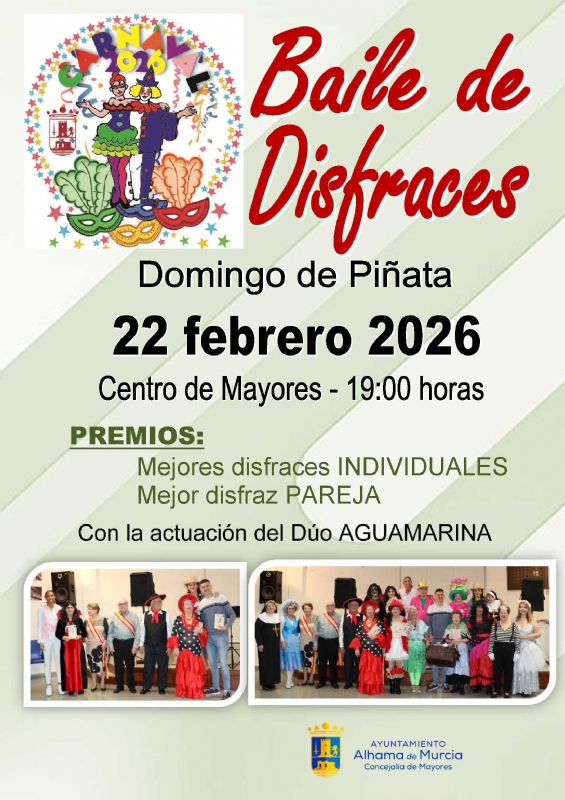 CARNAVAL 2026: BAILE DE CARNAVAL PARA MAYORES - 1