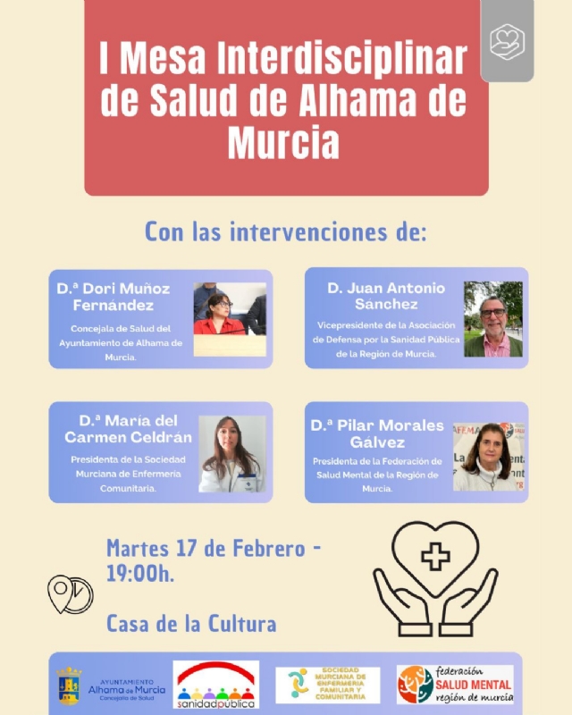 I MESA INTERDISCIPLINAR DE SALUD DE ALHAMA DE MURCIA  - 1