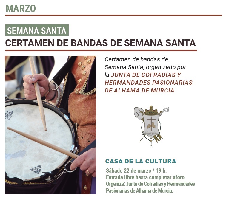 CERTAMEN DE BANDAS DE SEMANA SANTA