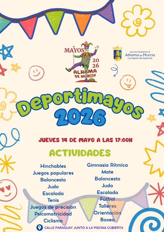 MAYOS 2026: DEPORTIMAYOS