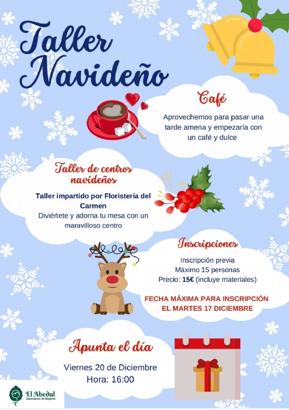 NAVIDAD EN EL BERRO: CAFÉ CON TALLER DE CENTROS NAVIDEÑOS - 1