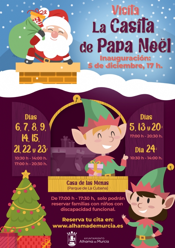 NAVIDAD 2024: VISITA LA CASITA DE PAPA NOEL - 1