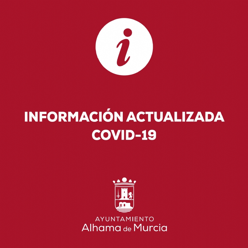 OFFICIAL COMMUNIQUÉ FROM THE TOWN HALL OF ALHAMA DE MURCIA CONCERNING MEASURES ADOPTED IN RESPONSE TO COVID-19