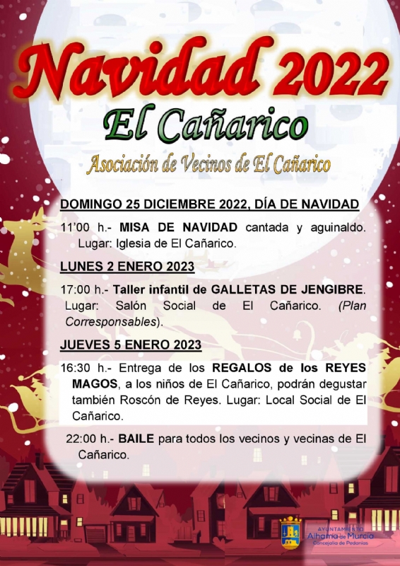 CHRISTMAS IN EL CAÑARICO: GINGER BISCUITS MAKING WORKSHOP FOR CHILDREN