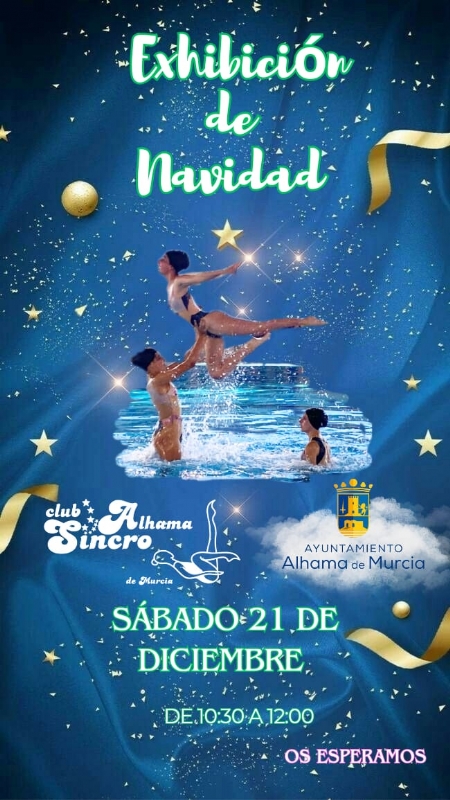 CHRISTMAS 2024: ALHAMA SYNCHRONIZE SWIMMING CLUB CHRISTMAS EXHIBITION