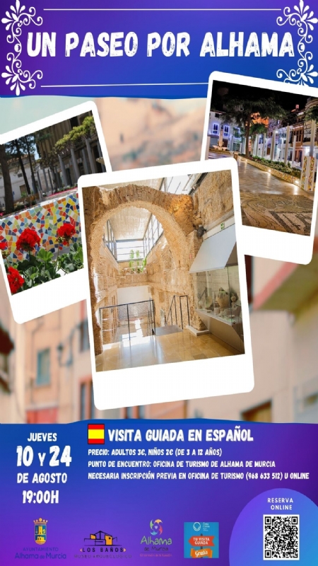 CANCELADA--- VISITA GUIADA: UN PASEO POR ALHAMA