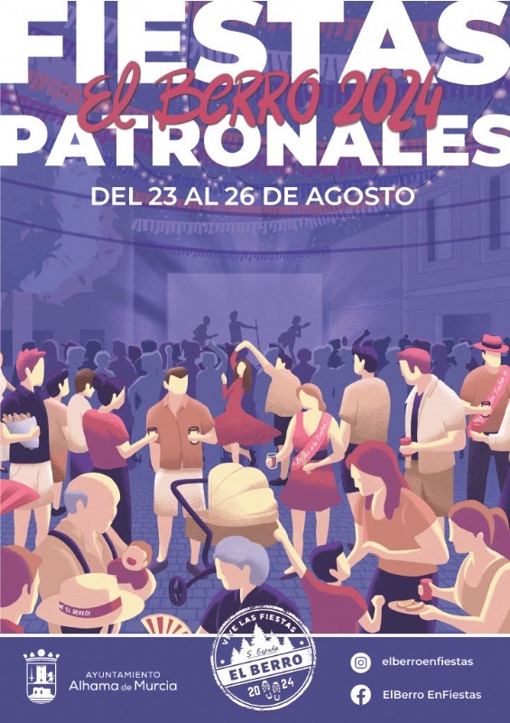 FIESTAS DE EL BERRO 2024: Pasacalles