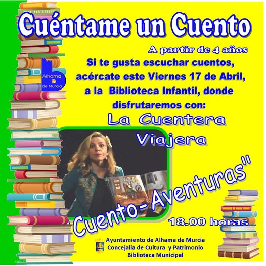 DIA DEL LIBRO 2026: Cuentacuentos 
