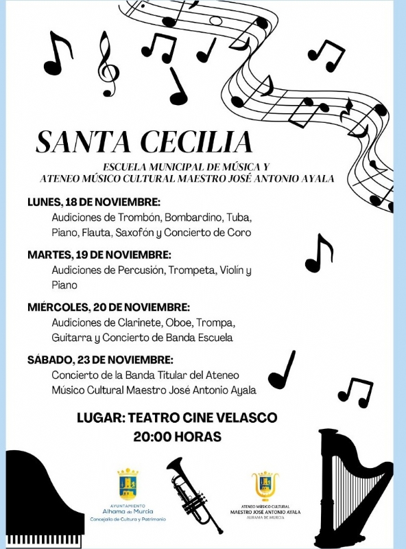 MUSICAL ACTIVITIES IN HONOUR OF SAINT CECILIA