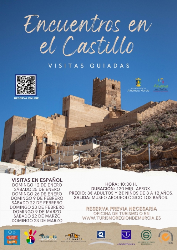 ENCUENTROS EN EL CASTILLO (GUIDED VISIT IN SPANISH)